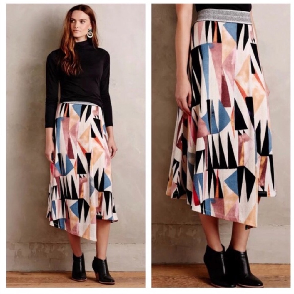 ✨EUC Vanessa Virginia Marini wrap skirt